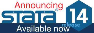 Stata Release 14: Available now
