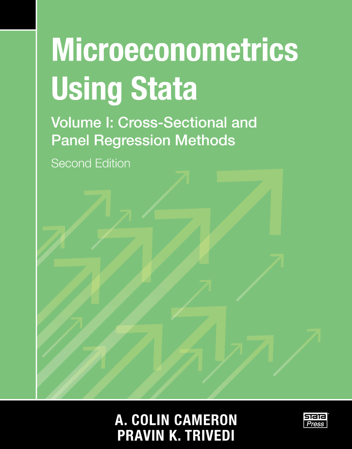 Microeconometrics using Stata. Volume I, Cross-sectional and panel regression models