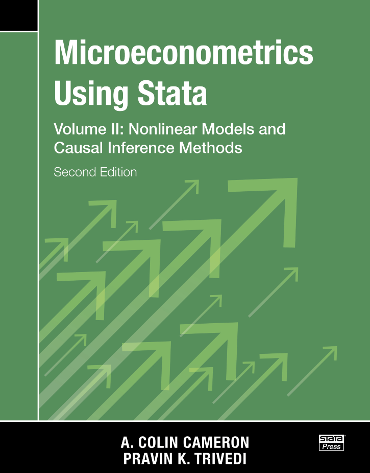 Microeconometrics using Stata. Volume II, Nonlinear models and casual inference methods