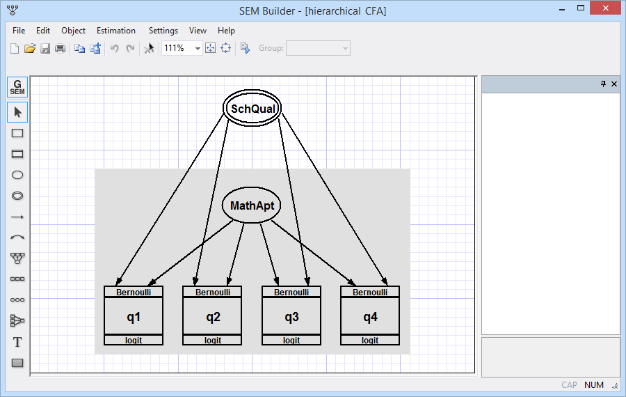 Generalized structural equation modeling stata