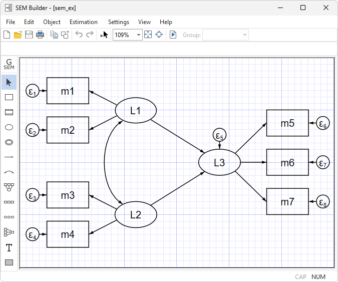 Goodness-of-fit indices for the structural model.