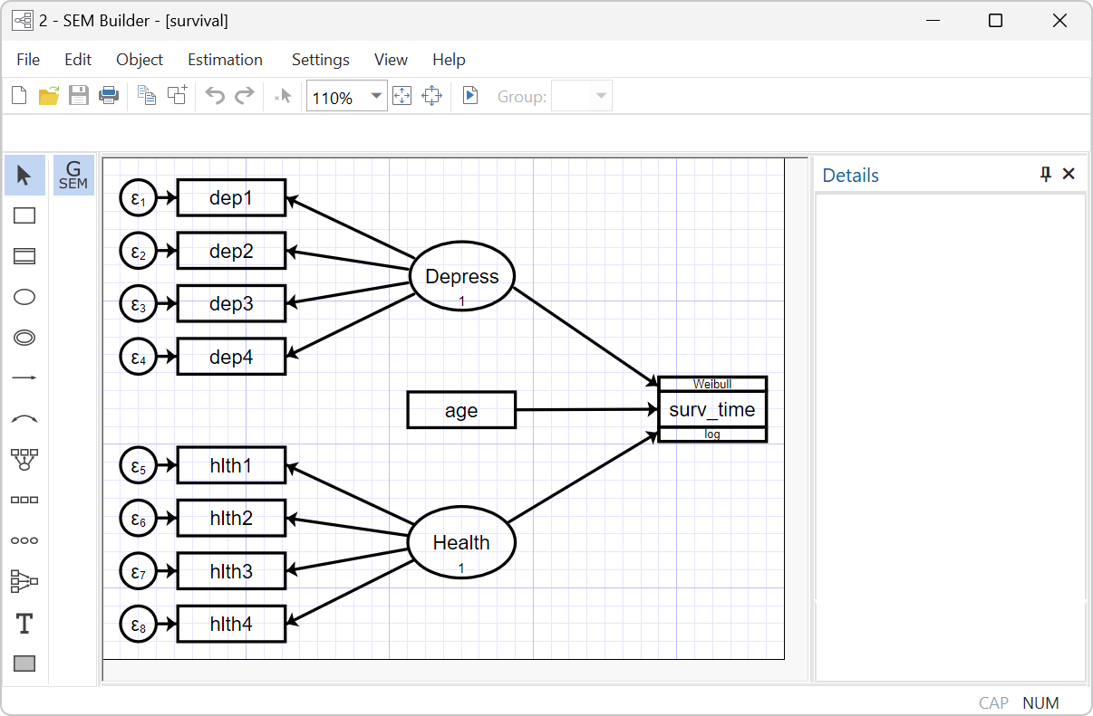 Survival Models For Sem Stata