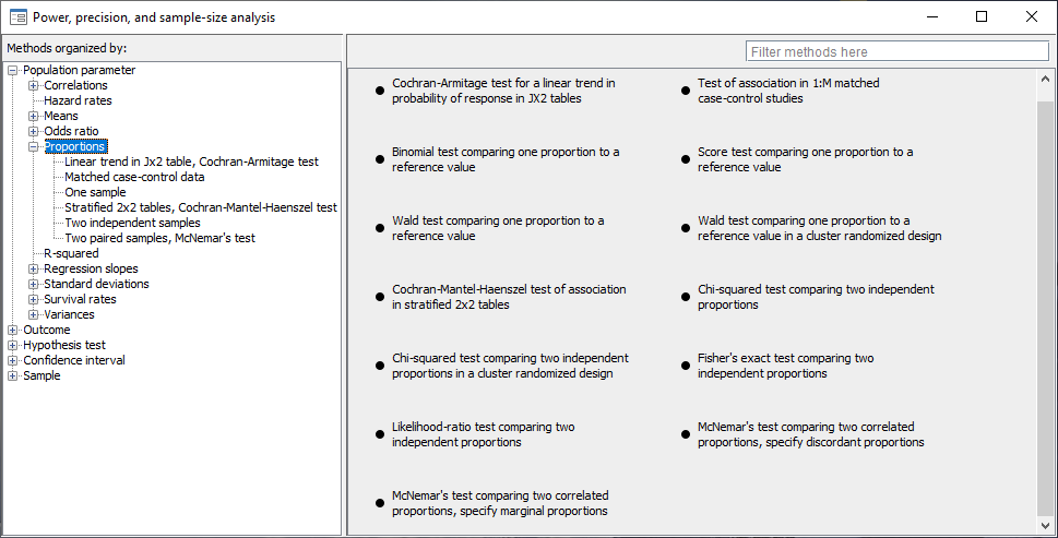 Power Analysis For Comparison Of Proportions Stata