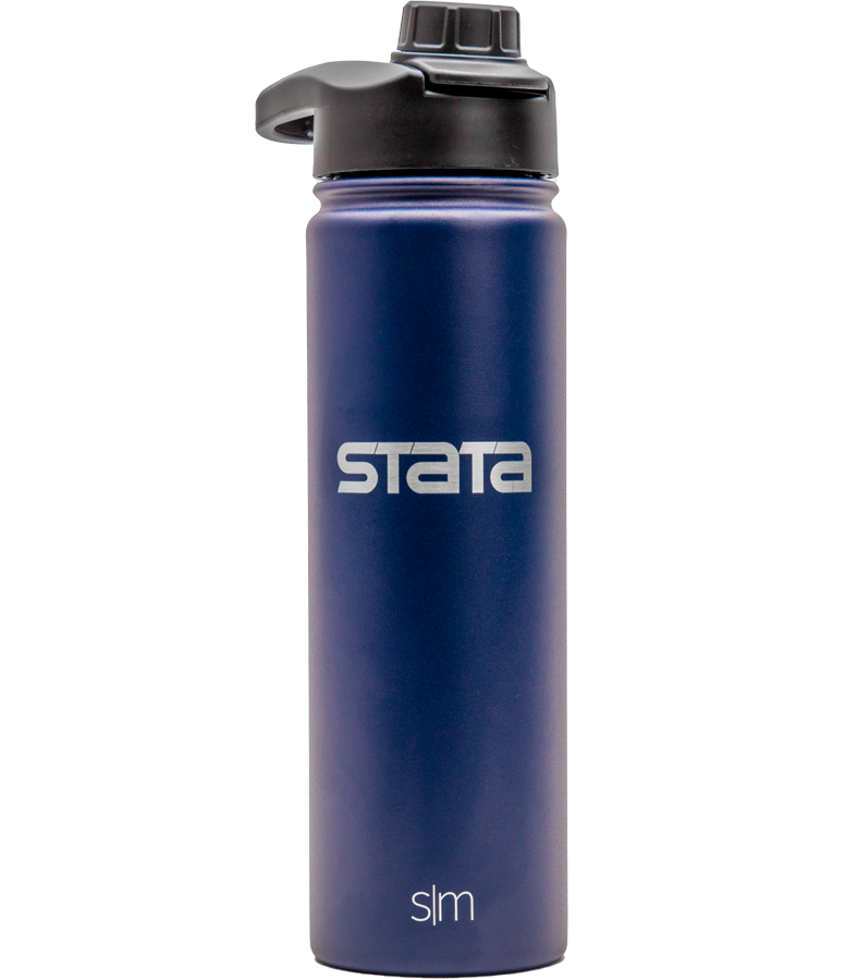 Stainless steel double wall vacuum insulated water bottle