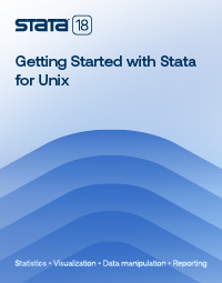 Getting Started with Stata for Unix