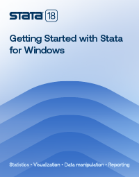 Getting Started with Stata for Windows