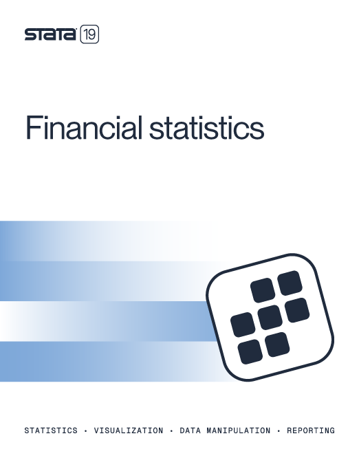 Financial Statistics Reference Manual