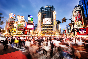 Shibuya crossing Tokyo