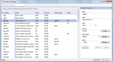 Variables Manager