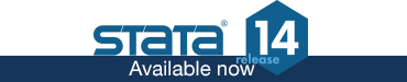 Stata Release 14: Available now