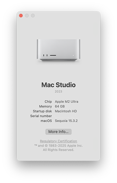 about this mac