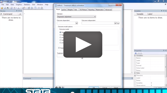 video: quick tour of Stata