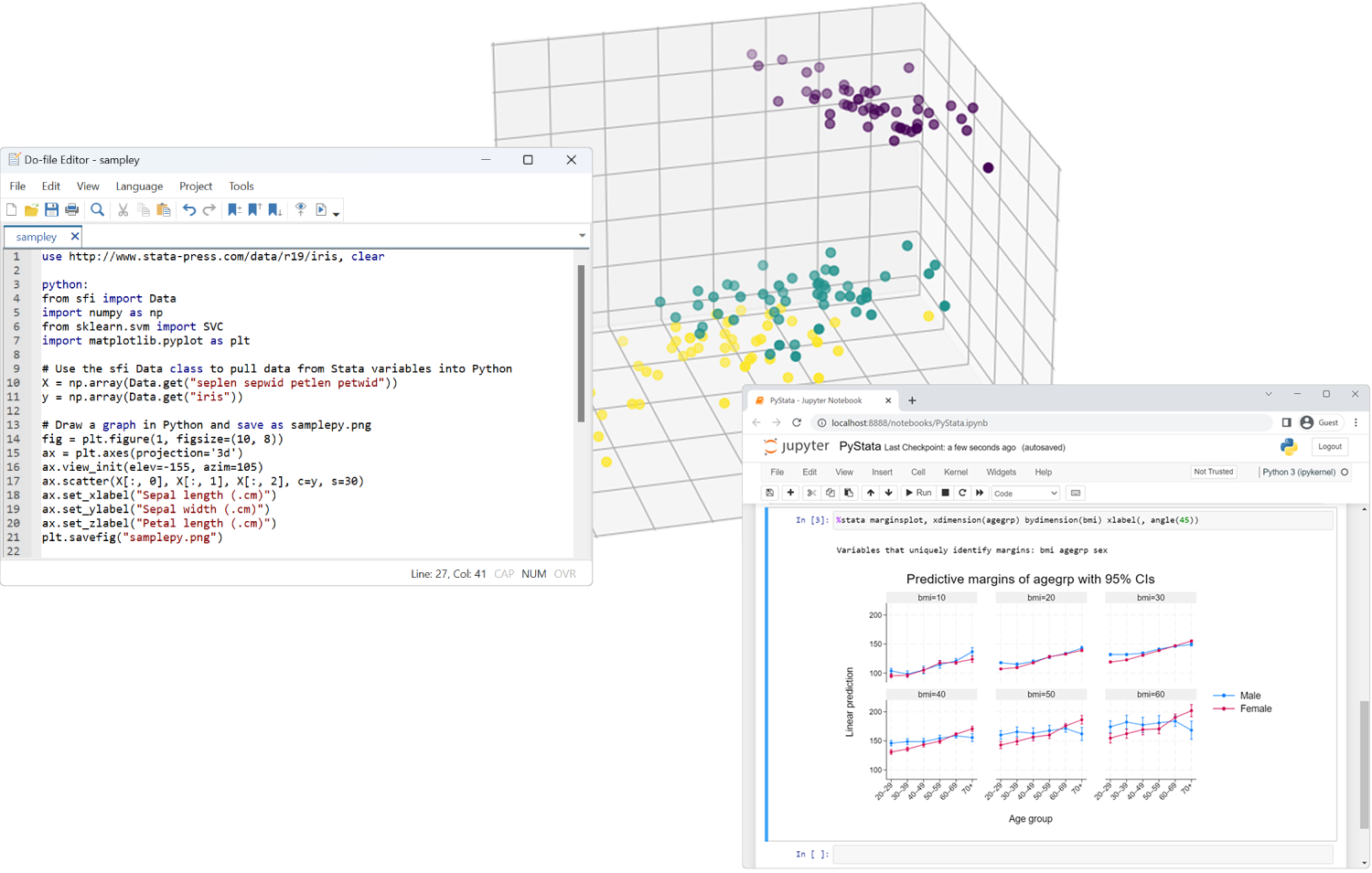 PyStata - Python integration